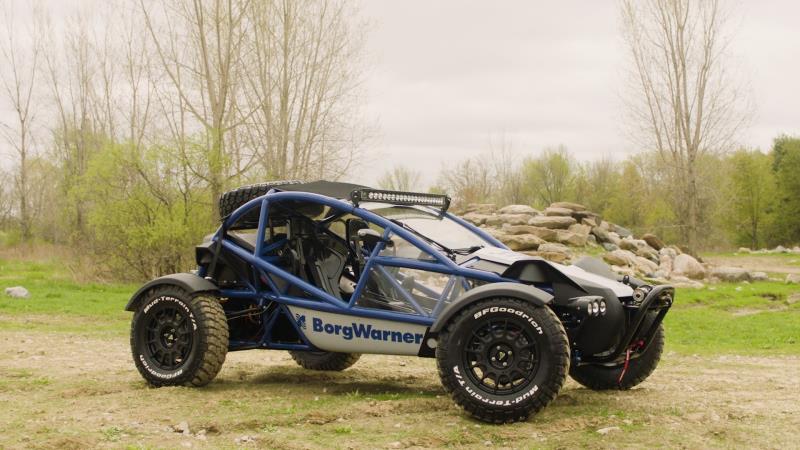 BorgWarner Creates High-Voltage, Electrified Demonstration Vehicle